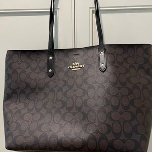 NWT Coach canvas tote bag.